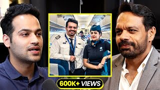 Salary Of A Pilot amp Cabin Crew  Shared By FlyingBeast320  Raj Shamani Clips [upl. by Sitoiganap]