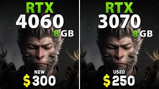 RTX 4060 vs RTX 3070  Test in 12 Games [upl. by Ayote]