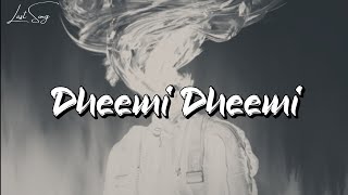 MITRAZ  Dheemi Dheemi Lyrics [upl. by Alekahs]