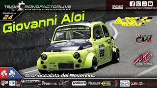 Giovanni Aloi  Fiat 500 Gruppo 5  Cronoscalata del Reventino  Assetto Corsa 💥 [upl. by Athene589]