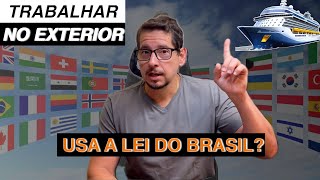 Quem trabalha pro exterior aplica Lei do Brasil bbadv [upl. by Gracie]