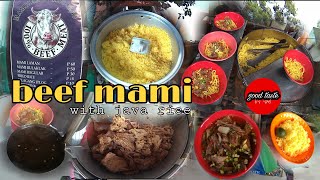 BEEF MAMI WITH JAVA RICE  FILIPINO STREET FOOD [upl. by Wunder]