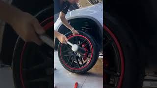 Wheel Protector On An AMG [upl. by Survance]