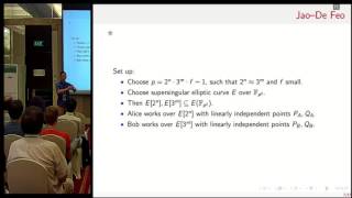 On the Security of Supersingular Isogeny Cryptosystems [upl. by Nadabas]