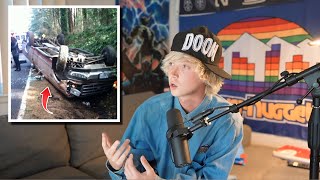 Skateboarder Reveals How Xanax Almost Klled Him Causing Car Accident [upl. by Adnima783]