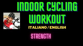 ALLENAMENTO INDOOR CYCLING STRENGTH [upl. by Ehrman]