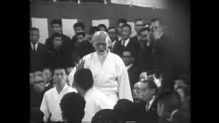 Aikido  OSensei Morihei Ueshiba  iriminage [upl. by Giule]