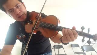 Tutorial de new wine Ven Descansa violin [upl. by Prouty]