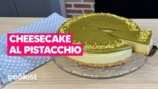 CHEESECAKE AL PISTACCHIO senza cottura FRESCA E VELOCE 😍 [upl. by Niwrud]