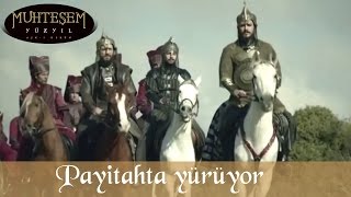 Şehzade Mustafa Payitahta Yürüyor  Muhteşem Yüzyıl 115Bölüm [upl. by Assyral]