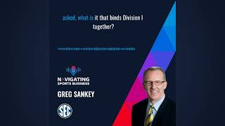 Greg Sankey on keeping Division I together [upl. by Ellenad]