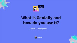 What is Genially and how do you use it  Tutorial and first steps for beginners ✍ [upl. by Shayna]