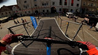 Czech Urban Downhill Series 3  Downtown Tabor 2024 [upl. by Yar544]