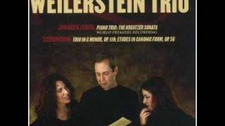 JanácekCoxe Piano Trio quotThe Kreutzer Sonataquot  Weilerstein Trio [upl. by Ifok]