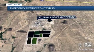 Maricopa County warns of siren test near generating station in Tonopah [upl. by Gaston]