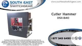 Cutler Hammer DSII840 4000 Amp Digitrip RMS 910 3 Pole Air Breaker [upl. by Ayanal]