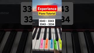 Experience  Easy Piano Tutorial [upl. by Zeralda]