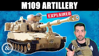 M109 Self Propelled Artillery Vehicle Tactics Explained [upl. by Ahsenom3]