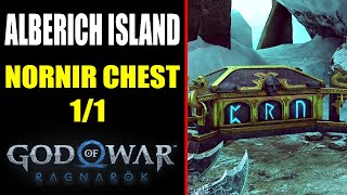 Alberich Island Nornir Chest Location  God of War Ragnarök [upl. by Allerym]