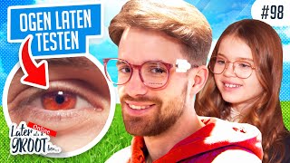 Saar checkt als OPTICIEN of Rein’s OGEN gezond zijn [upl. by Naashom]