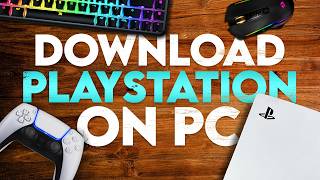 How to download PlayStation on PC  EASY stepbystep instructions [upl. by Lolande]