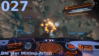 How To Play Elite Dangerous 27 Die vier MiningArten [upl. by Wolcott]