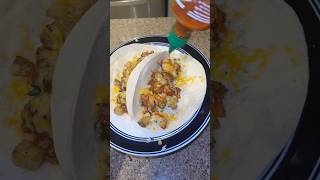 Chorizo Breakfast Tacos 🌮 22 [upl. by Dumah]