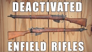 Deactivated Enfield Rifles [upl. by Gerrilee]