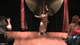 Edallah ala Kayfak amp One Minute Baladi Bellydance by Caroline Labrie [upl. by Aisorbma439]