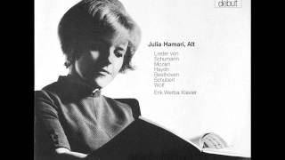 JULIA HAMARI sings SCHUMANN SCHUBERT WOLF AO 1969 [upl. by Niarbo]