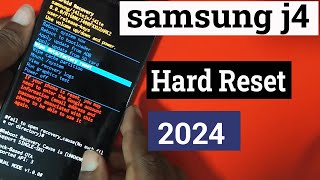 Samsung Galaxy J4 SMJ400F HARD RESET Trick 2024 That Nobody Knows [upl. by Kailey]