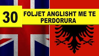 Anglisht I 30 Foljet anglisht me te perdorura I Anglisht shqip perkthim I video 425 [upl. by Teraj614]