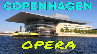 Copenhagen tour by boat The Royal Danish Opera House [upl. by Benedikt]