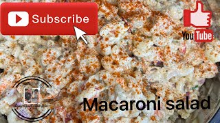 MACARONI SALAD macronisalad macaroni macaronirecipe [upl. by Keir]