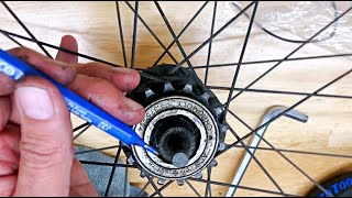 How To Remove A Dead Freewheel With Basic Tools [upl. by Norvell]