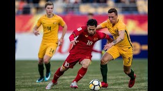 Vietnam 10 Australia AFC U23 Championship 2018 Group Stage [upl. by Aicat170]