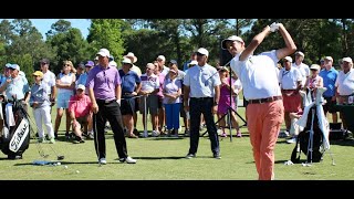 Golf Clinic with Chesson Hadley amp Tom Hoge [upl. by Atyekram501]