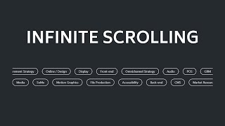 Create Infinite Horizontal Scrolling using HTML CSS and JavaScript [upl. by Kucik151]