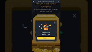 NOTCOIN Red Packet Giveaway  Red Packet Giveaway Campaign  Red Pocket Code redpacket giveaway [upl. by Aital517]