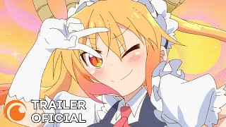 Miss Kobayashis Dragon Maid S  TRAILER OFICIAL [upl. by Ardnosal]