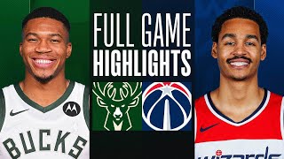 BUCKS at WIZARDS  FULL GAME HIGHLIGHTS  November 20 2023 [upl. by Oler]