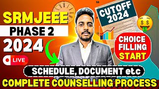 SRMJEEE 2024 Phase 2 Result Out 😍  SRMJEEE Cut off 2024  SRM Counselling 2024  SRMJEEE 2024  SRM [upl. by Aralk]