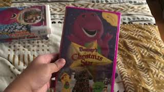 3 Barney Christmas VHS Tapes [upl. by Pogah587]