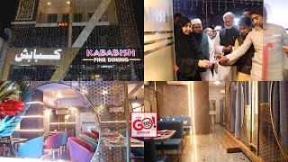 GRAND INAUGURATION OF KABABISH FINE DINE RESTAURANT [upl. by Diantha]