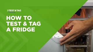 How to Test amp Tag a Fridge [upl. by Dickens925]