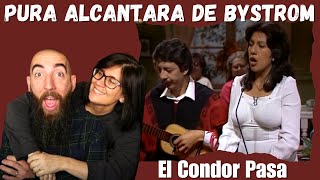 Pura Alcantara de Bystrom  El Condor Pasa REACTION with my wife [upl. by Gibbons]