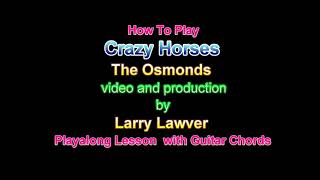 Crazy Horses The Osmonds [upl. by Ainyt362]