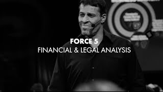 Business Mastery Force 5 Financial amp Legal Analysis  Tony Robbins [upl. by Ahsasal157]