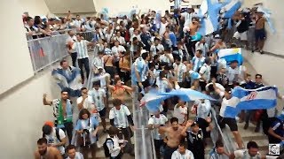 Hinchas argentinos no se van del estadio en San Petesburgo [upl. by Salinas195]