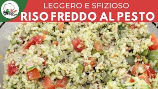 Riso freddo con pesto tonno e verdure  FoodVlogger [upl. by Asset835]